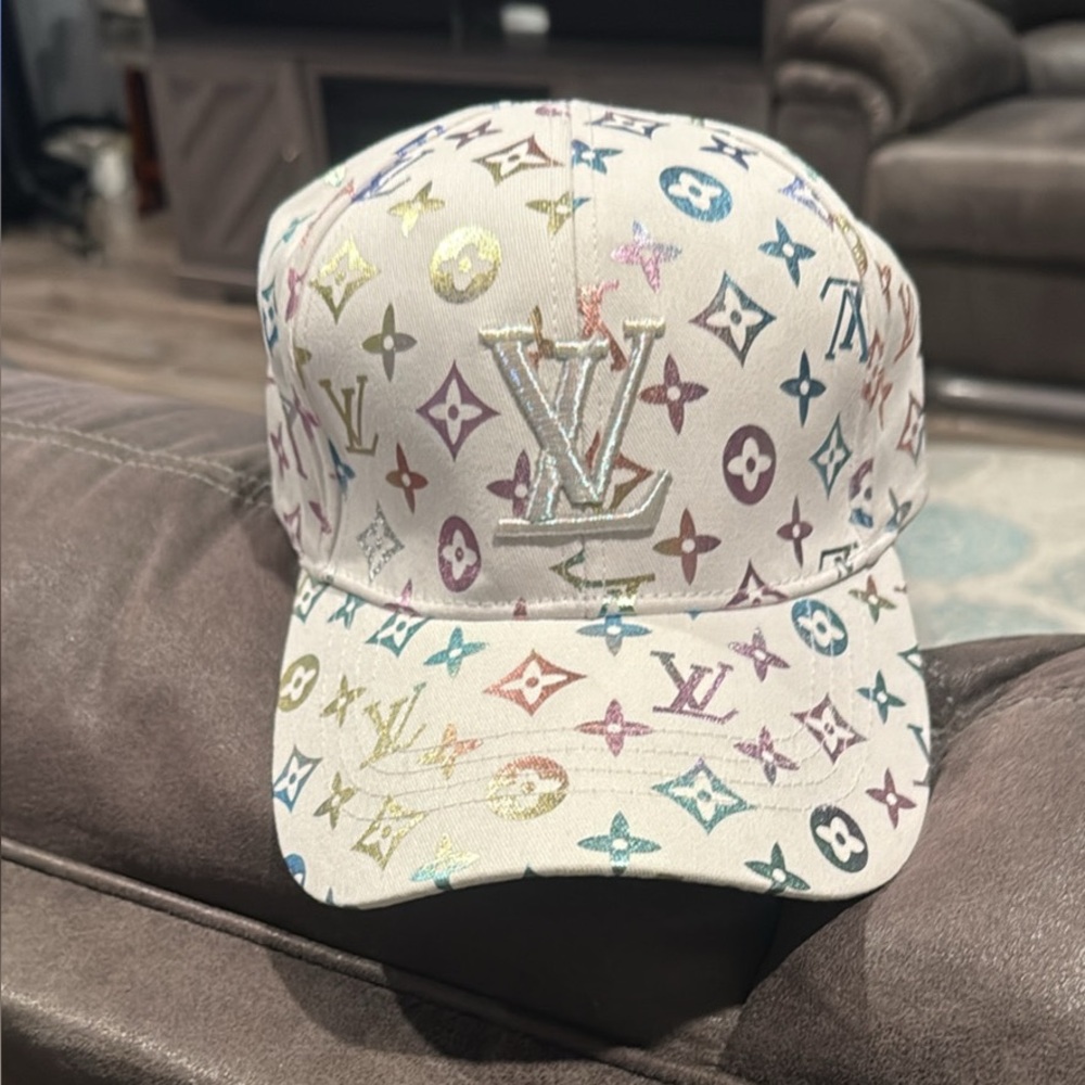 Multicolor Monogram Cap